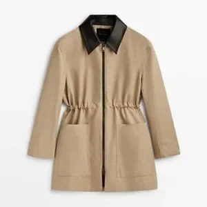 ★ Massimo Dutti★ Puff Detail Cotton Blend Parka 067279017 Massimo Dutti | Jackets & Coats | Xs Massimo Dutti Cotton